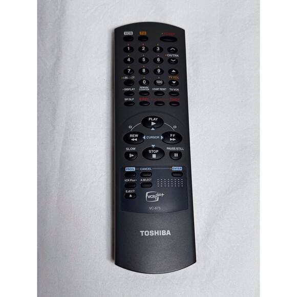 Toshiba Remote Control VC-675 VCR+ - Picture 1 of 3